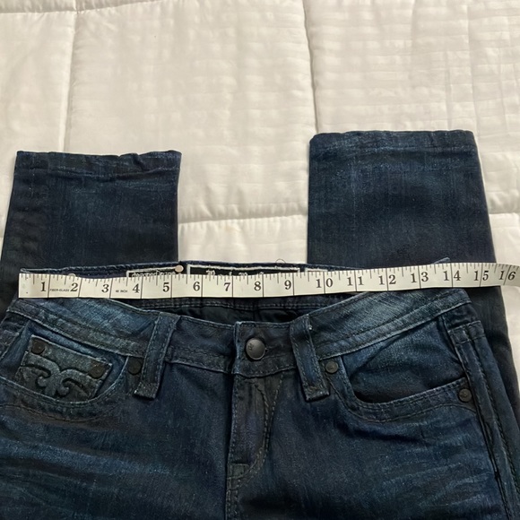 Y2k ROCK REVIVAL Tara skinny jeans Size 28 - Picture 9 of 12